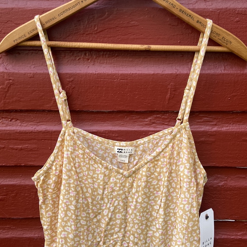 NWT Billabong You Got It Spaghetti Strap Mini Dress Women's Size L - Picture 5 of 12